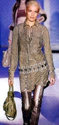 Fendi. Кожа. мода осень - зима 2003 - 2004